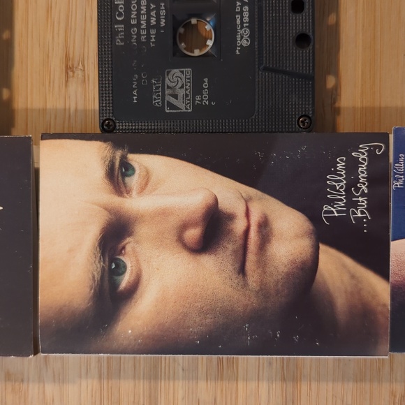 Phil Collins 3 Cassette Combo Pack - Picture 4 of 7
